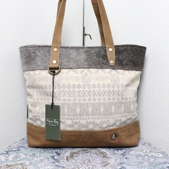 🆕Myra Bag MULTI Large Tote Bag Canvas Purse Women - Picture 6 of 17